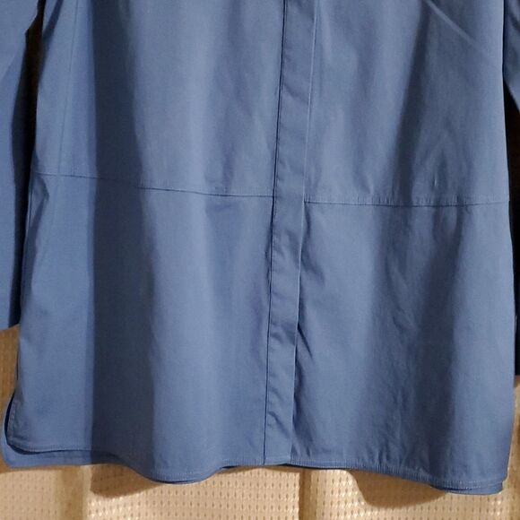 Lafayette148  New York blouse Blue L - Picture 5 of 9